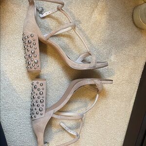 Kenneth Cole Women's Beige Strappy Heels